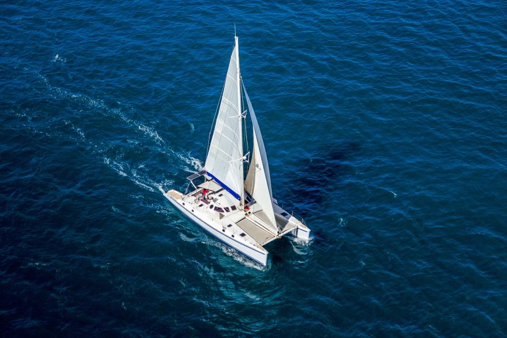Catamaran près de Cannes 
